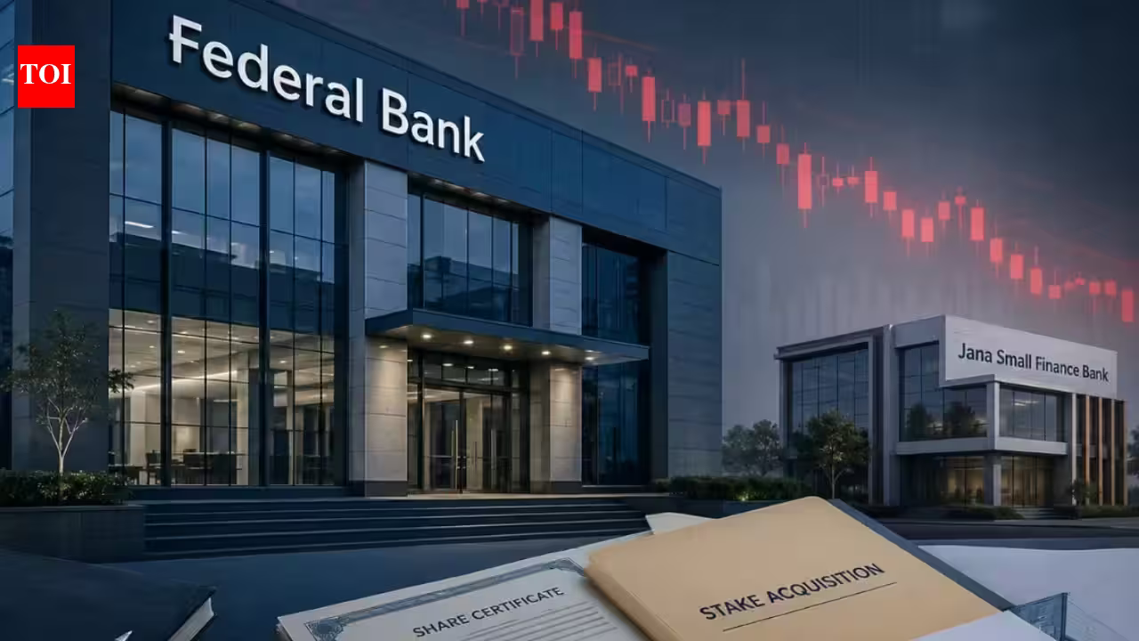Federal Bank shares fall post merger talks