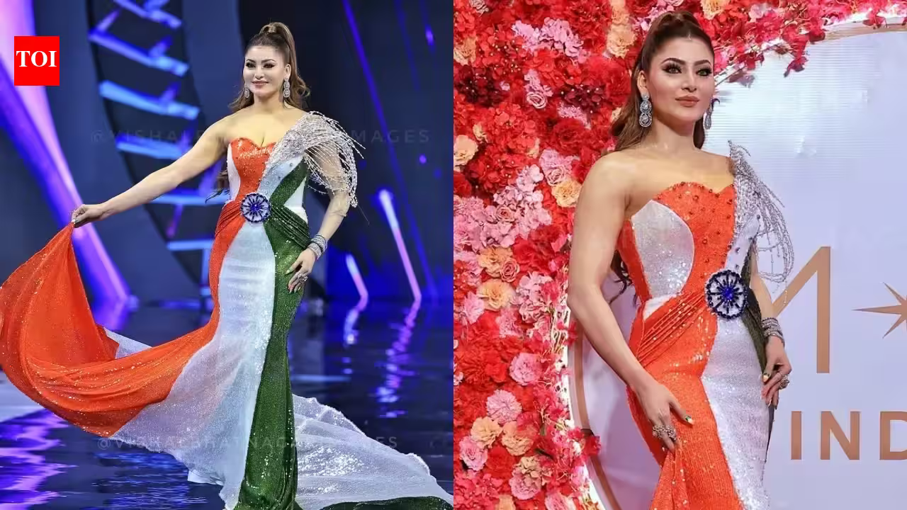 Urvashi Rautela defends wearing a tiranga inspired dress after facing backlash for it: 'I carry my country with me not merely as a nationality' |