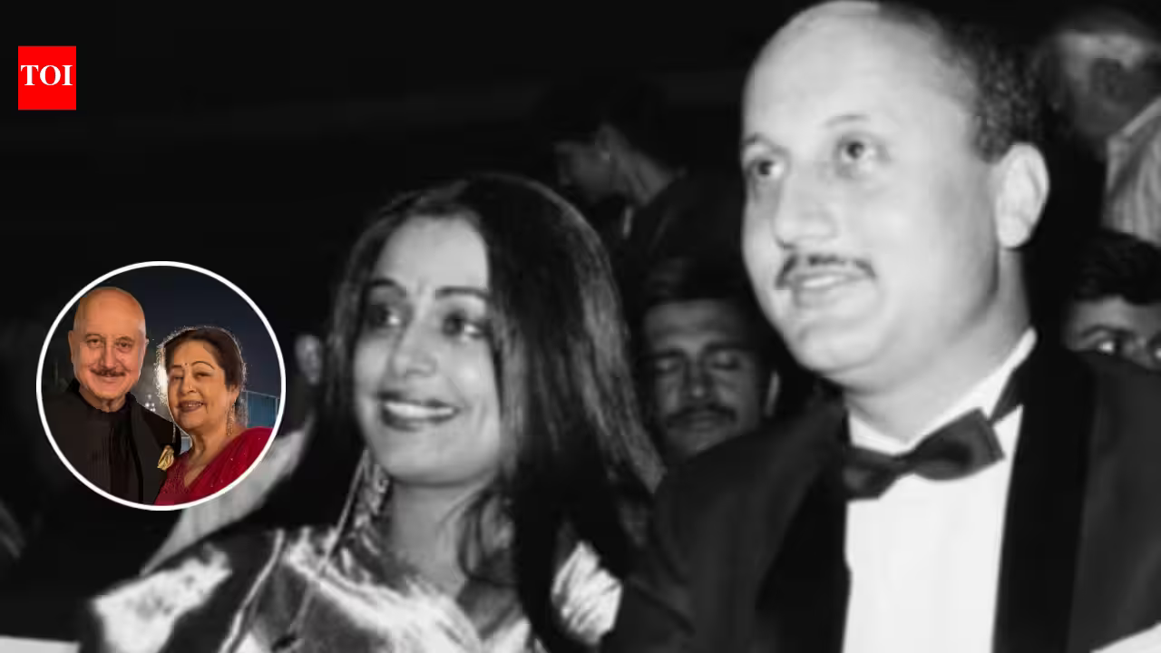 Anupam Kher's heartfelt note for Kirron Kher: '41 years of us, imperfect and always there for each other' | Hindi Movie News