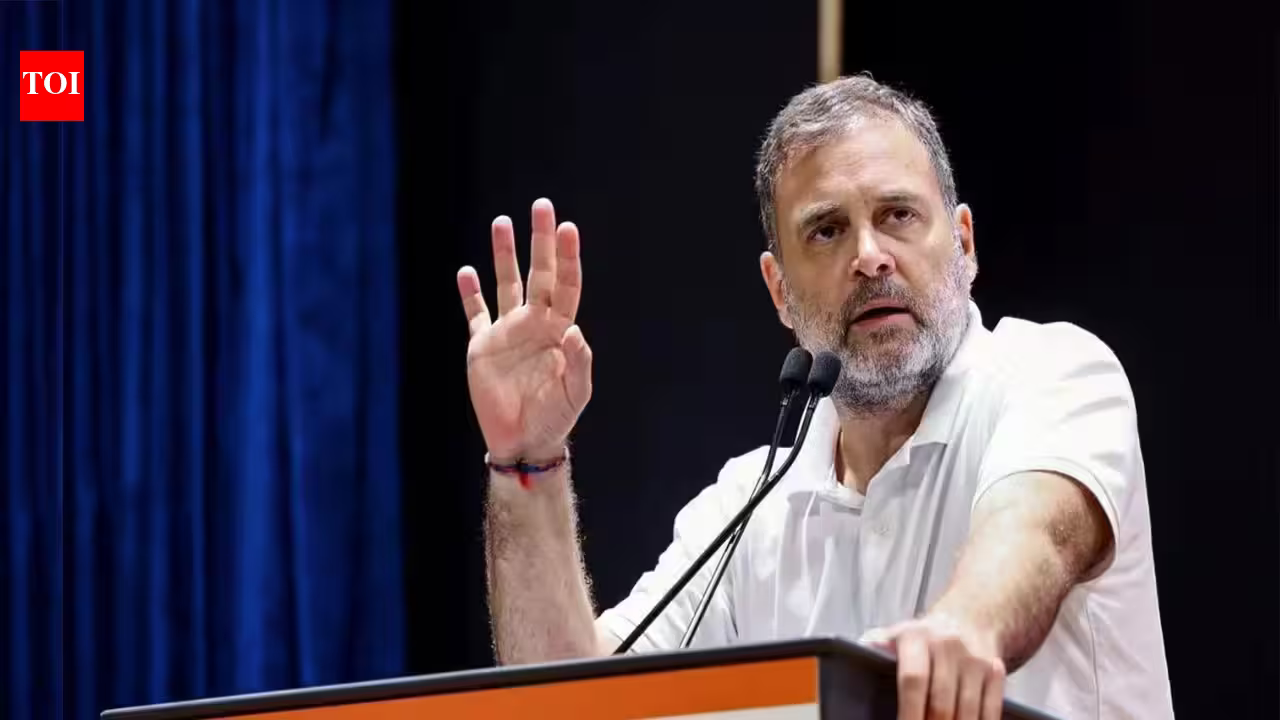 ‘Jhooth ki goonj’ site ‘fact-checks’ Rahul’s student meet claims | India News