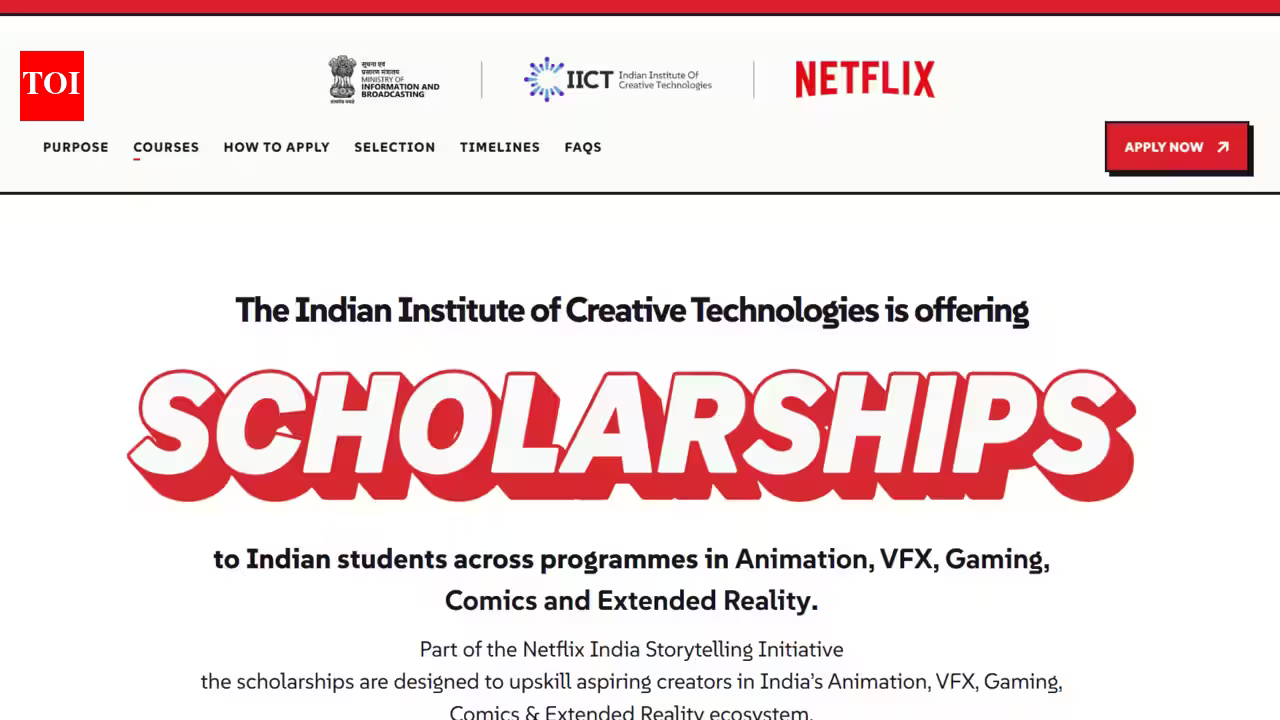 IICT, Netflix announce scholarships for 100 students; applications open till September 30