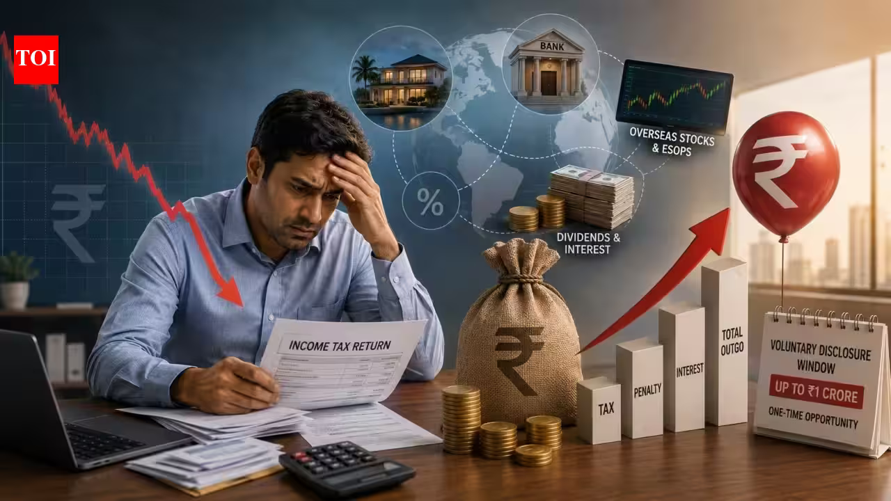 Weaker rupee may push foreign assets above FAST-DS Rs 1 crore limit: Taxpayers could lose the disclosure window which allows lower 60% tax outgo and face a steeper income tax bill