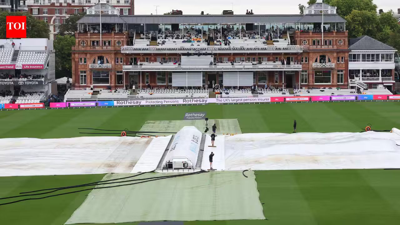England vs Pakistan 2nd Test, Day 1 Live Score: Rain delays toss at Lord's