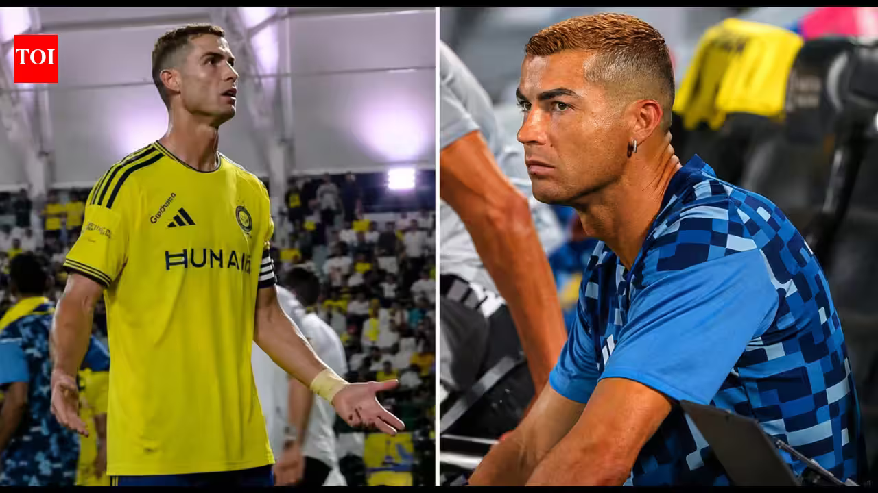 Cristiano Ronaldo reportedly 'crying intensely' after Al-Nassr comeback as journalist reveals why he came off at half-time | Football News