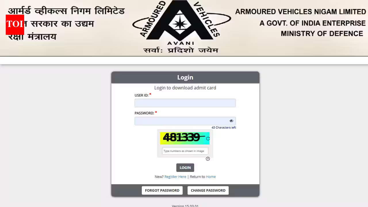 AVNL Admit Card 2026 released for 1,213 posts at avnl.co.in, CBT scheduled for September 10: Direct link