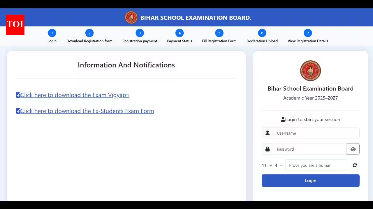 BSEB 2027 dummy registration card: Correction window extended for Class 10, 12 board exams; check details here
