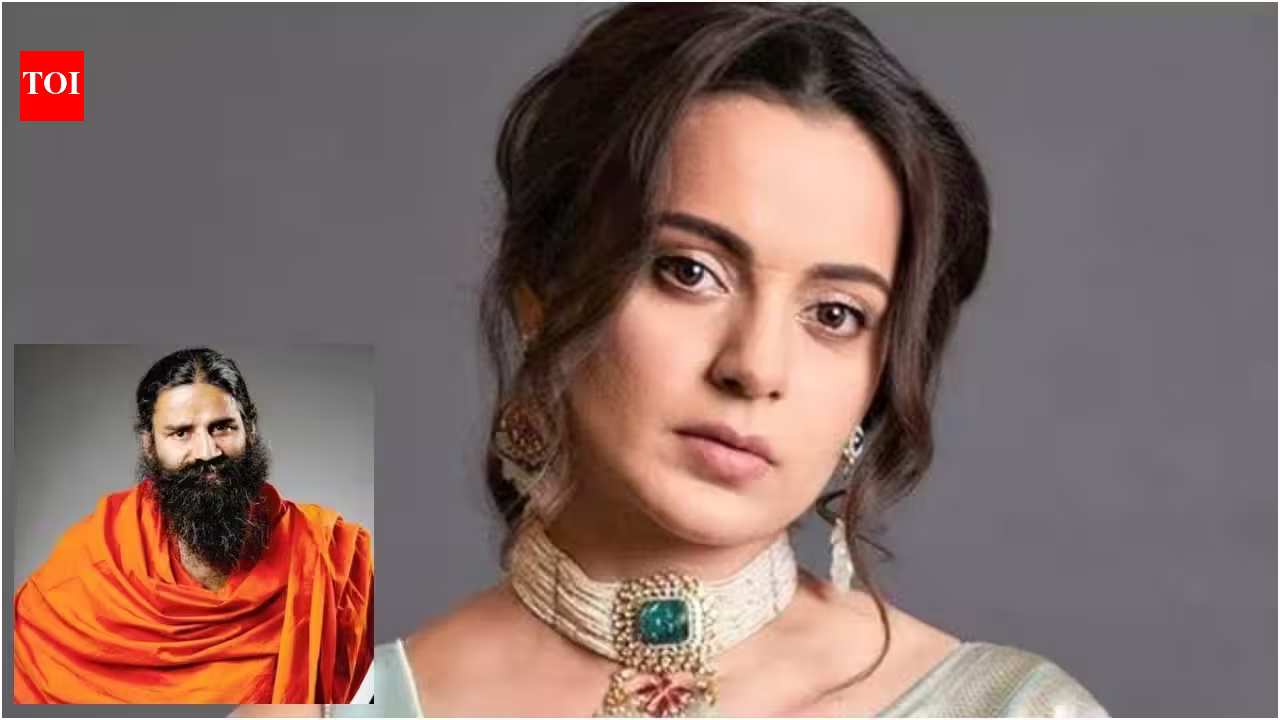 'Sab bhool-chook maaf': Kangana Ranaut calls Baba Ramdev 'BADE BHAI', accepts his gift on Raksha Bandhan |