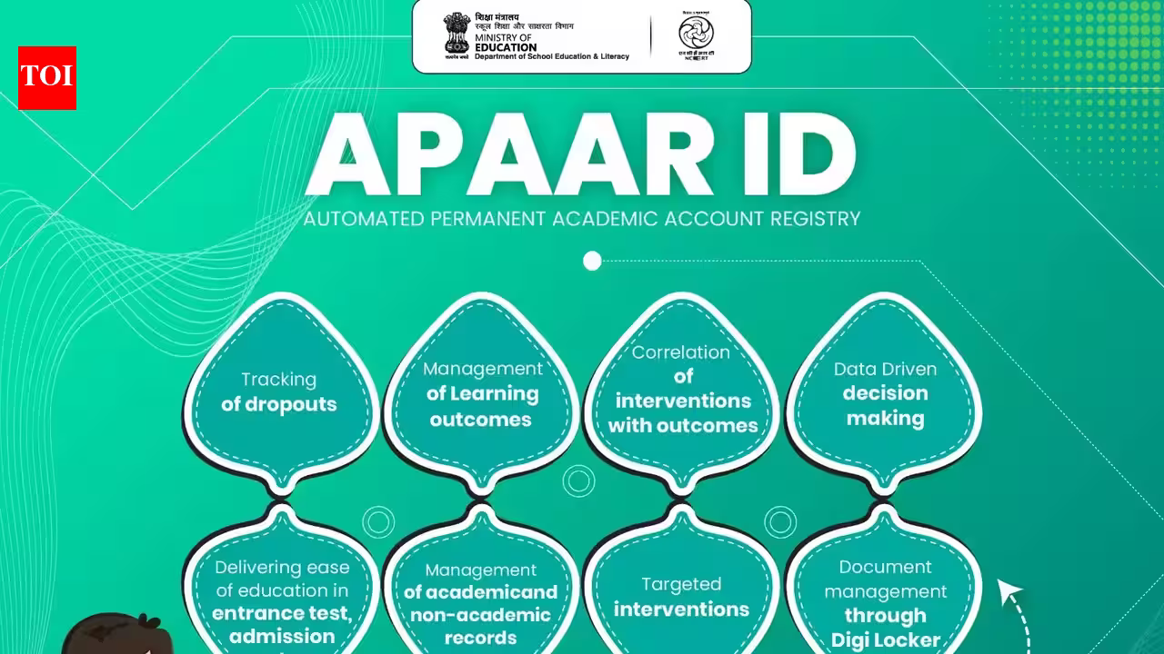 Apaar Id: UP Board asks schools to create APAAR IDs for Classes 9 to 12 students, link academic records