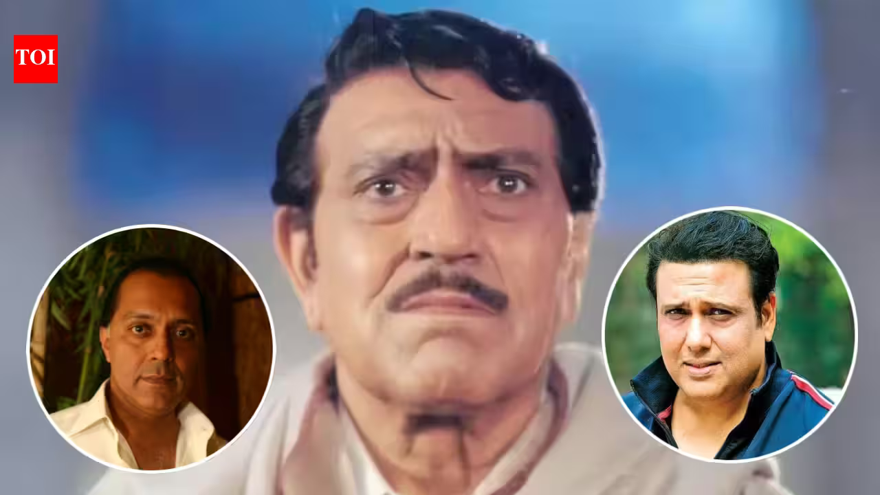 Amrish Puri's son Rajeev denies the Govinda SLAP story; says 'He was never the type to lose his temper' | Hindi Movie News