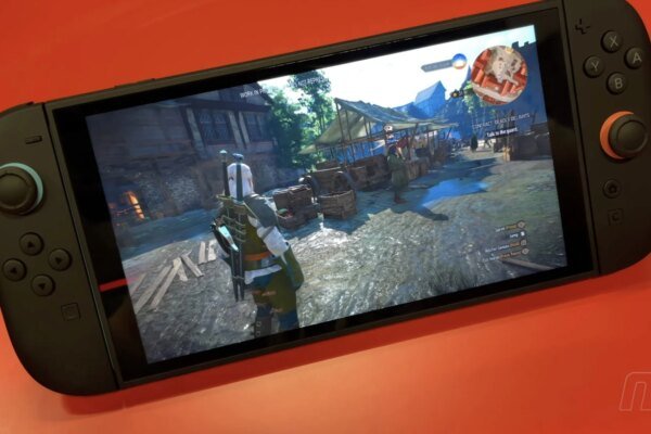 Video: The Witcher 3 Remastered Handheld Gameplay On Switch 2