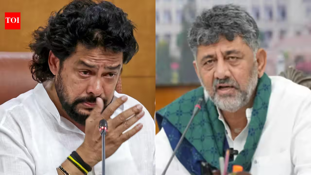 Nagendra resigned to avoid embarrassment to Congress: DK Shivakumar | India News