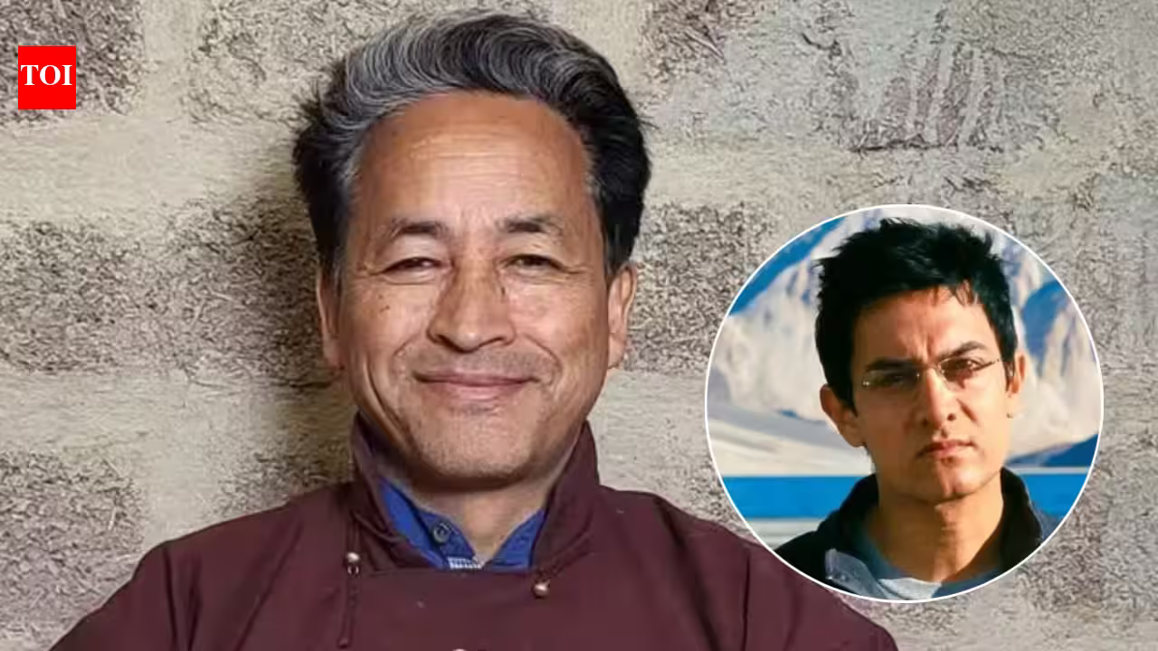 Sonam Wangchuk's witty response to Aamir Khan denying his '3 Idiots' character was based on him: 'Kyunki woh 'Ghajini' outfit me the toh short-term memory loss hua ho sakta hai' | Hindi Movie News