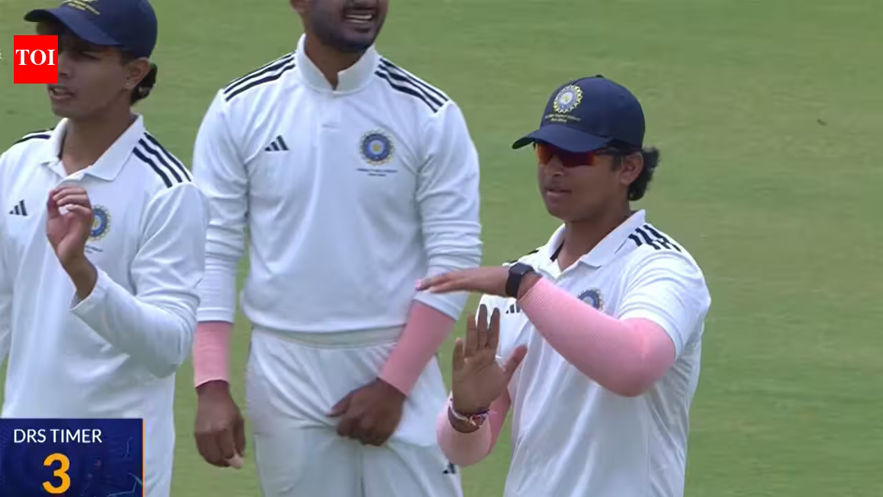 Watch: Captain Vaibhav Sooryavanshi’s brave DRS call gets East Zone crucial wicket | Cricket News