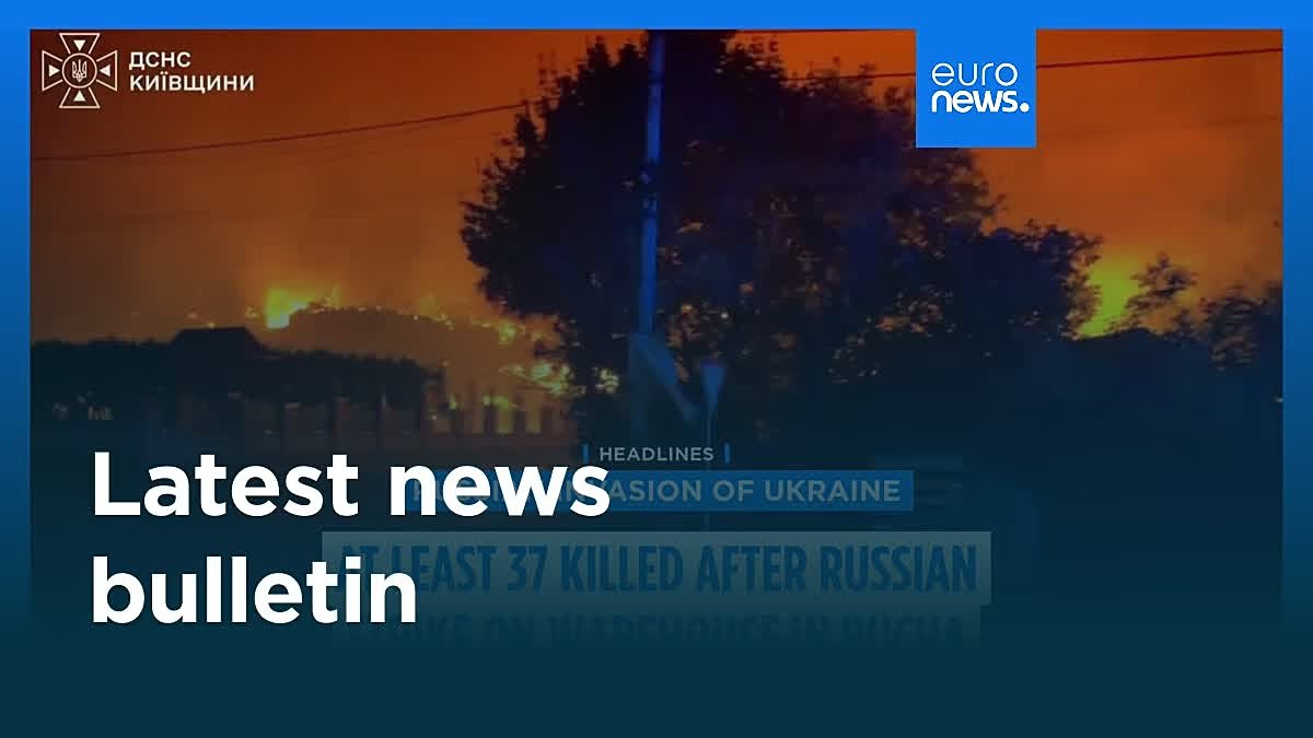 Video. Latest news bulletin | August 30th, 2026 – Midday