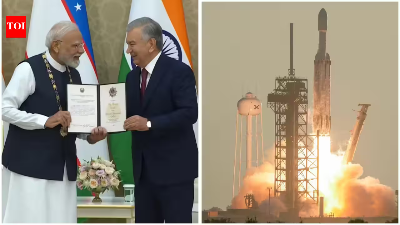 Comprehensive Strategic Partnership: Evening news wrap: India, Uzbekistan elevate ties to Comprehensive Strategic Partnership; Nasa's Roman Space Telescope launches to explore dark universe & more | India News