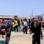 Boat carrying nearly 270 people capsizes off northern Cyprus