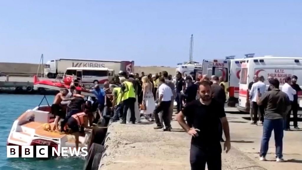 Boat carrying nearly 270 people capsizes off northern Cyprus