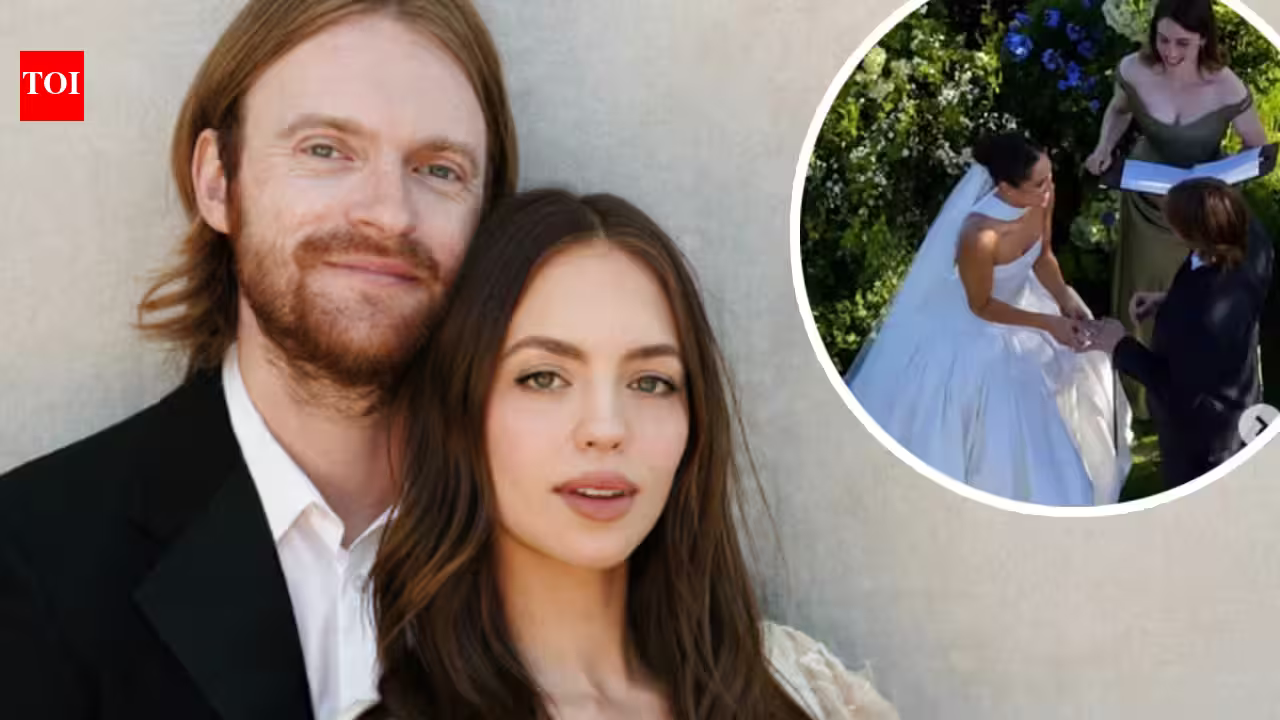 Finneas O'Connell and Claudia Sulewski tie the knot; sister Billie Eilish officiates ceremony - PICS |
