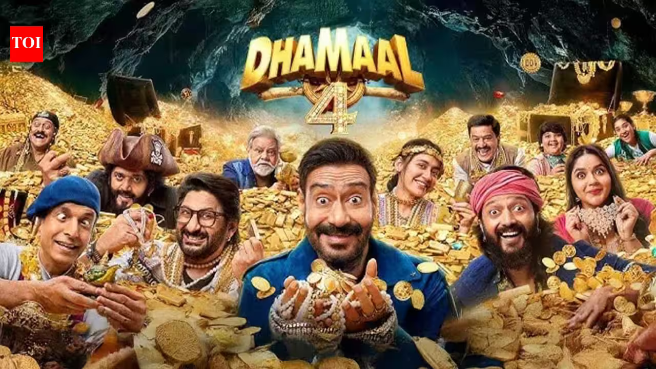'Dhamaal 4' OTT release: Here's when and where you can watch the Ajay Devgn, Riteish Deshmukh, Ravi Kishan, Jaaved Jaaferi, Arshad Warsi starrer | Hindi Movie News
