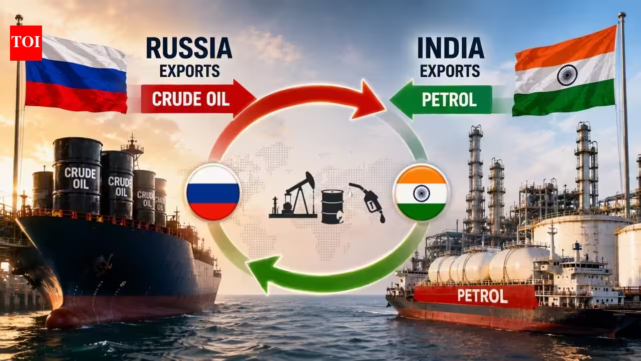 India buys record 2.6 mbd Russian crude oil, refines some of it and now sends it back as petrol: why one of world’s biggest oil suppliers Russia has been forced to import 1 million barrels in 2 months from India