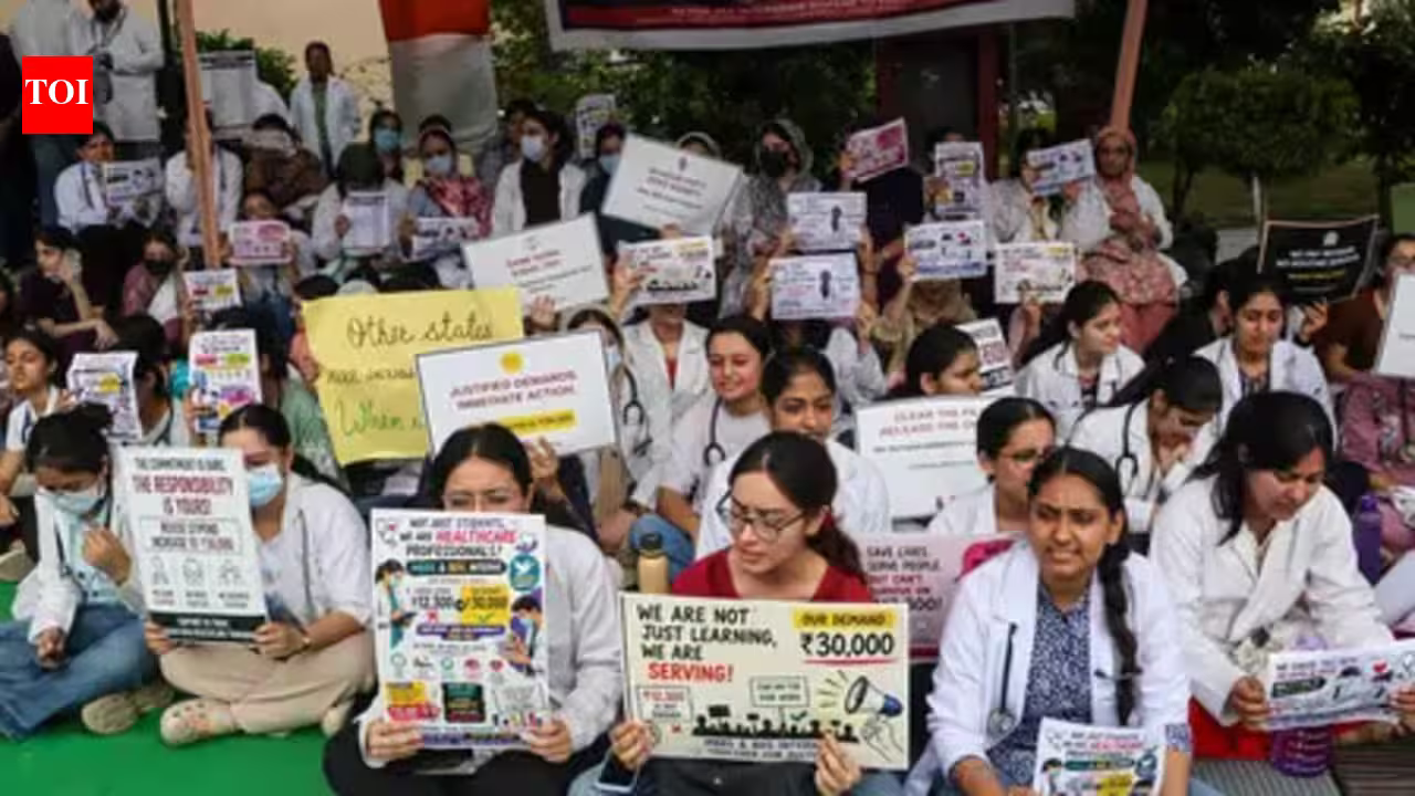 J&K MBBS, BDS interns launch indefinite strike over low stipend, seek hike to Rs 30,000
