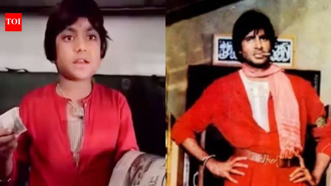 Master Ravi: Once called 'junior Amitabh Bachchan', child artist Master Ravi was paid Rs 3500 per day, went on to become a professional chef, now leads administration department of a prominent company | Hindi Movie News
