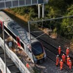 Disruption to last a week after train derailment at Wickford, Essex