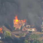 Firefighters in hospital as homes destroyed in West Midlands fires