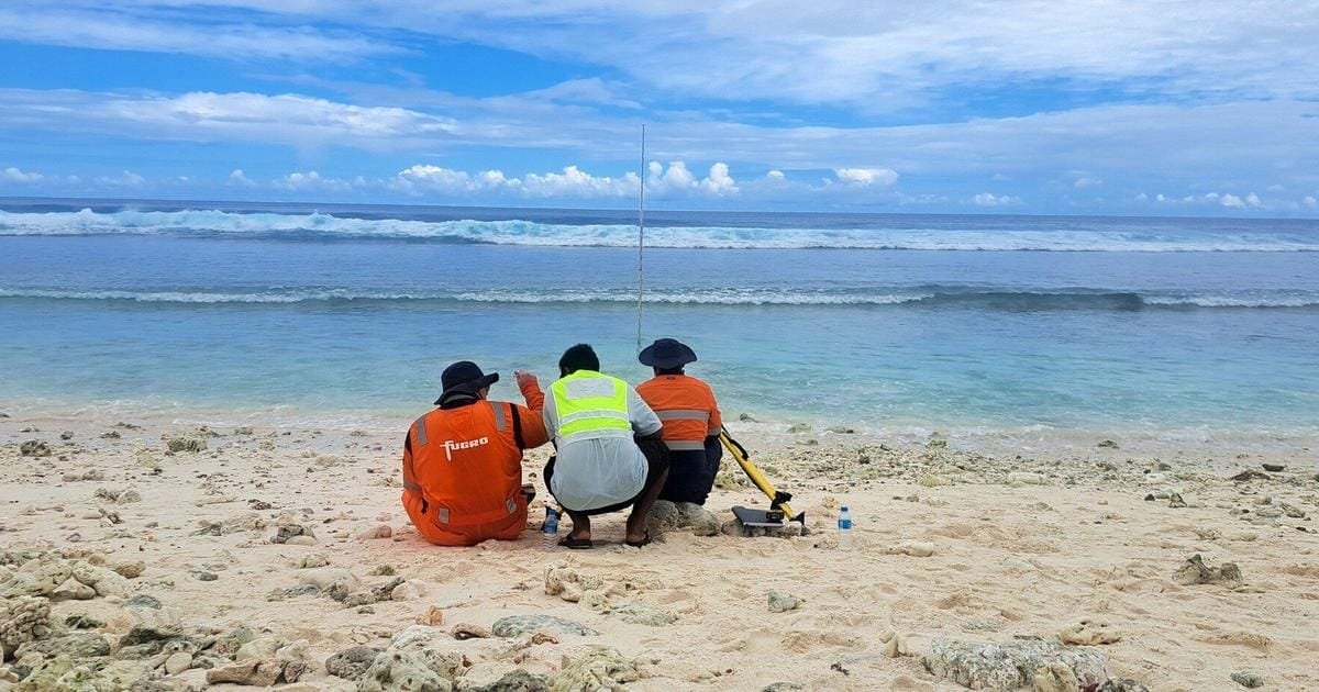 Fugro Maps Kiribati's Line Islands to Bolster Climate Resilience