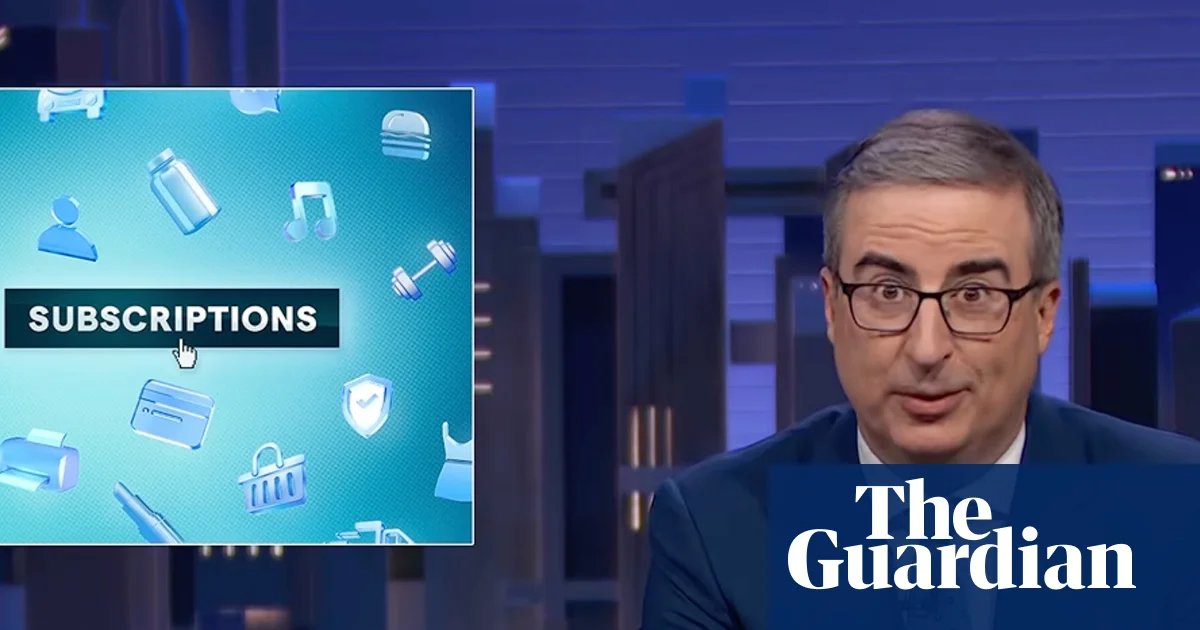 John Oliver on ‘smart’ appliances: ‘Spying on you through the washing machine’ | John Oliver