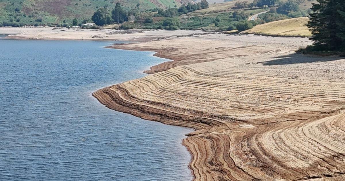 Agencies monitoring Llyn Clywedog under continued drought