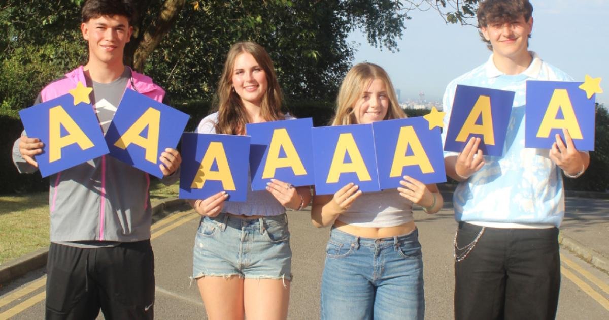 Hulme Grammar celebrates 'record-breaking' A-level results