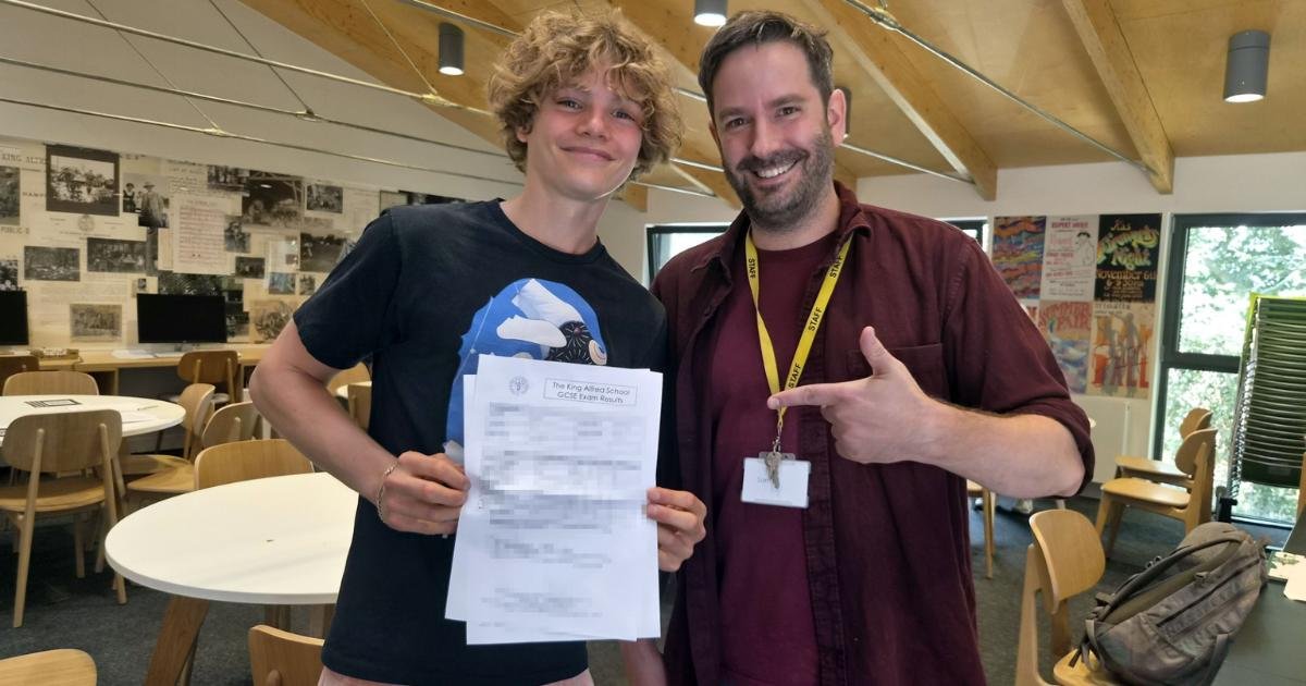 King Alfred students celebrate record-breaking GCSE results