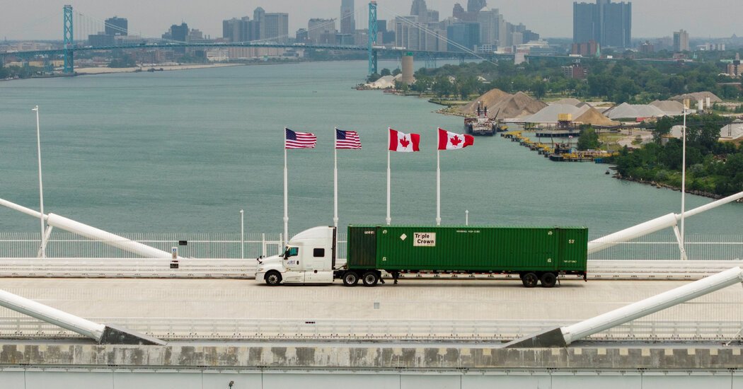 U.S. Economy Could Feel the Sting From Trade War With Canada