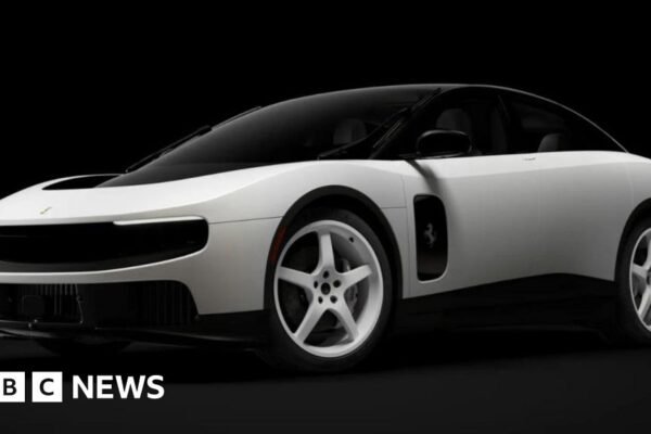 Ferrari's first ever electric car sold for record $40m at auction