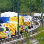 Two police officers killed in A66 crash named