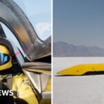 Watch: Hydrogen car breaks land speed record at 406mph