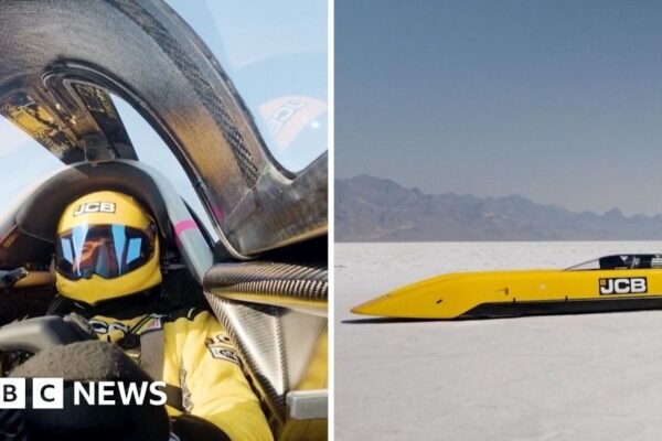 Watch: Hydrogen car breaks land speed record at 406mph