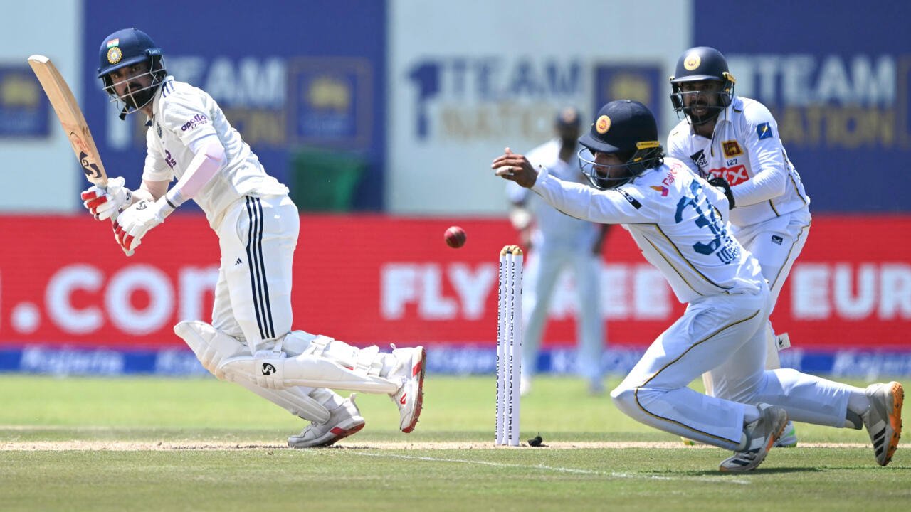 India's Padikkal, Rahul hit half-centuries in Sri Lanka Test