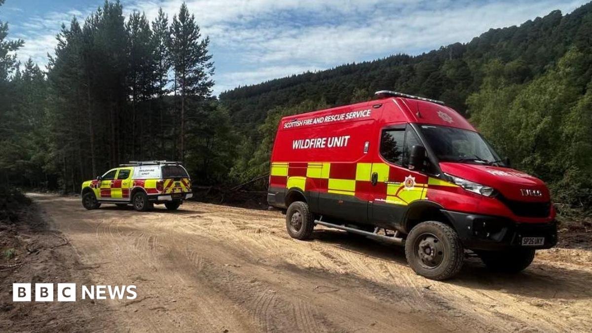 Last firefighters stood down from scene of Cairngorms wildfire