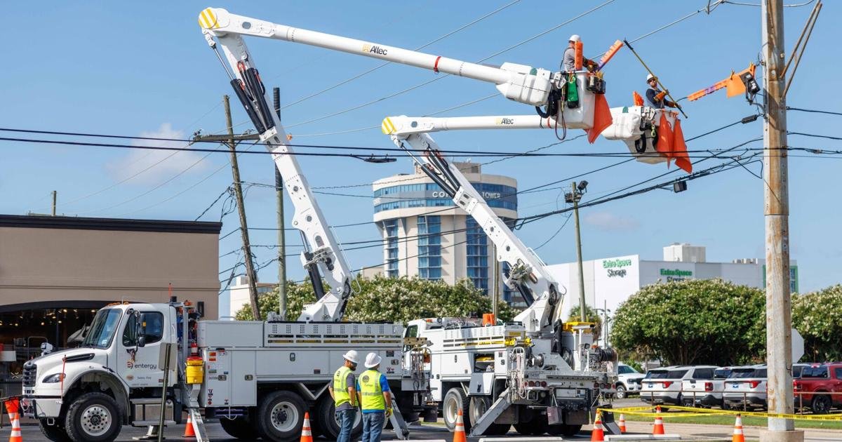 Entergy's $270M Jefferson Parish upgrades begin on Veterans | Business News