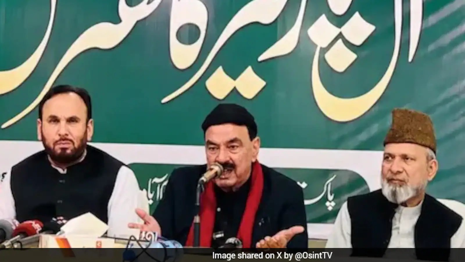 Ex-Pakistan Minister Sheikh Rasheed Ahmed's 'I'm Hafiz Saeed's Ghulam' Remark And Threat Against India