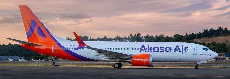 India's Akasa Air inks leaseback deal for seven B737-8s