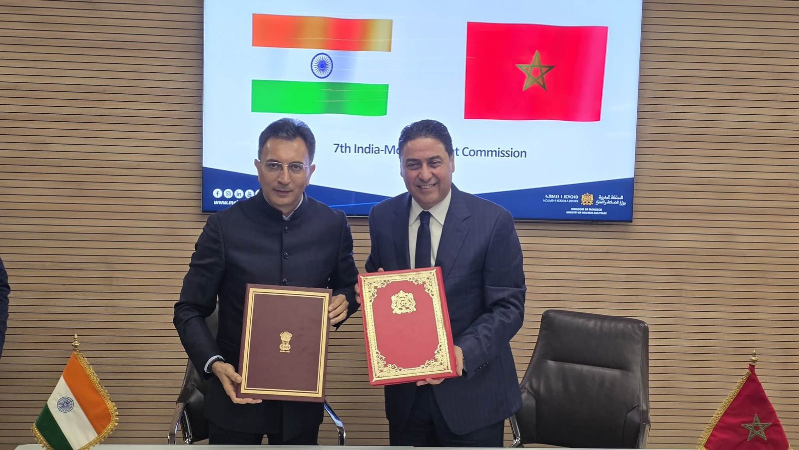Morocco-India Trade Hits $4.4 Billion, Both Sides Target $2.6 Billion in Export