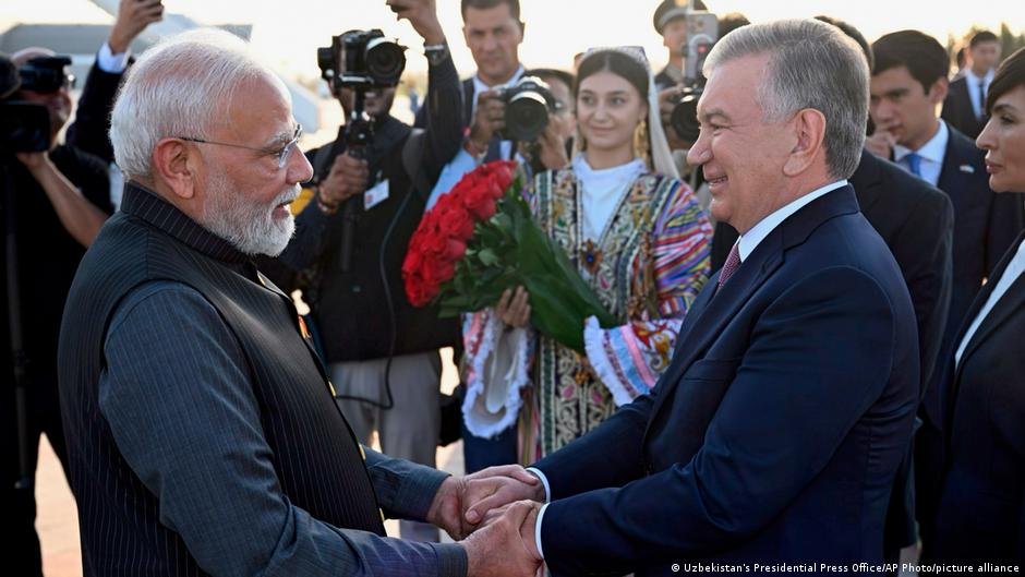 India news: PM Modi in Uzbekistan on way to SCO summit