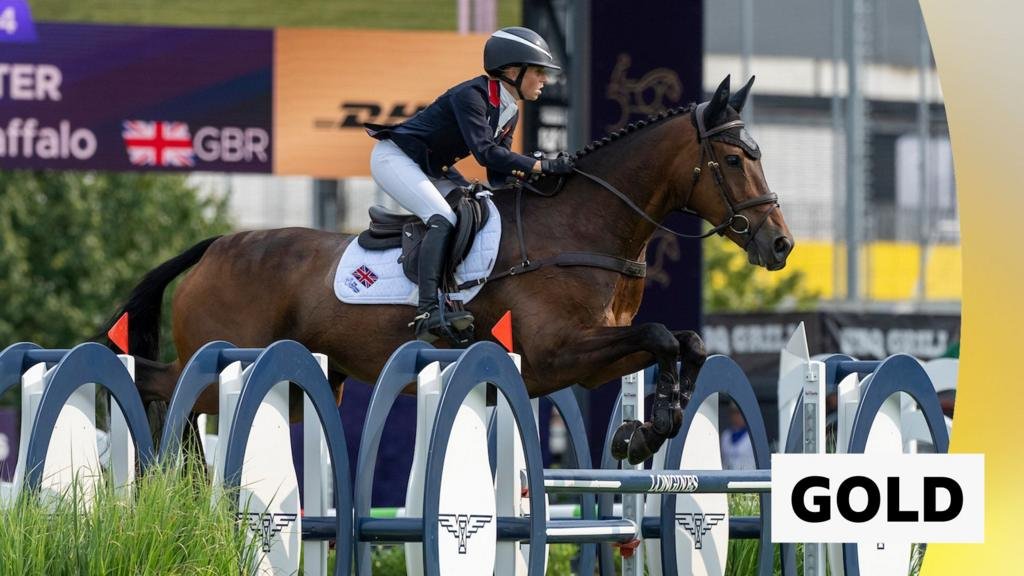 Great Britain's eventing team claim record-breaking world title