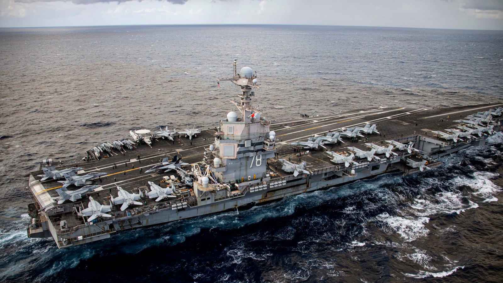 Trump orders return of steam catapults on carriers, fifth public shipyard