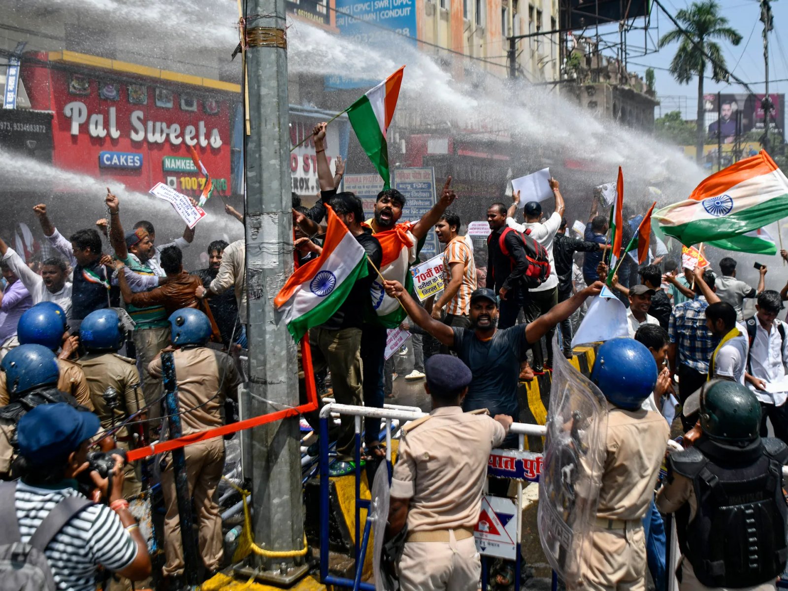 India police clash with protesters a month after Gen Z demonstrations | Protests News