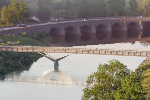 Questions over 'environmental concerns' related to Castle Meadows footbridge project