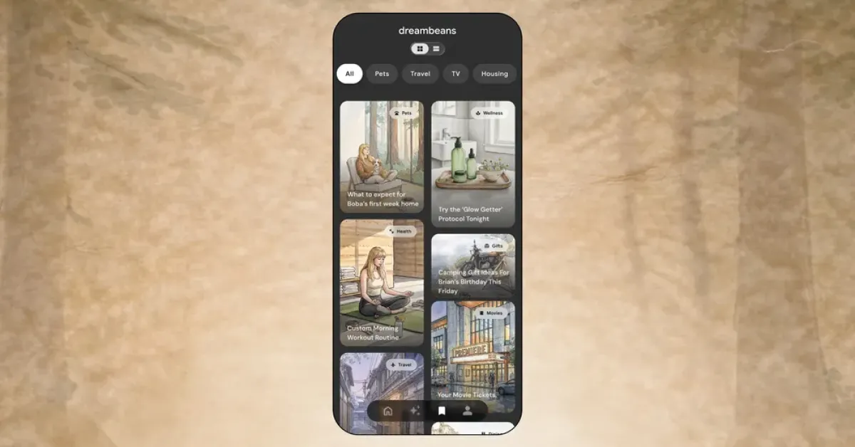 Google’s hyper-personalized ‘Dreambeans’ feed is now free to test 
